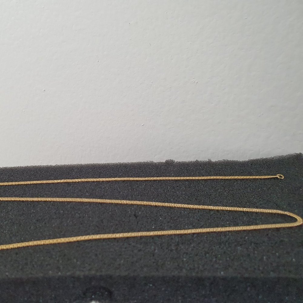 Gold necklace 20inches - Picture 16 of 17